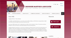 Desktop Screenshot of dmainsurance.com